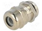 Cable gland; PG11; IP68; brass; Body plating: nickel; SKINTOP® MSR LAPP