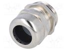 Cable gland; PG21; IP68; brass; Body plating: nickel; SKINTOP® MS LAPP