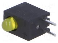 LED; in housing; 3mm; No.of diodes: 1; yellow; 20mA; 60°; 5÷15mcd KINGBRIGHT ELECTRONIC