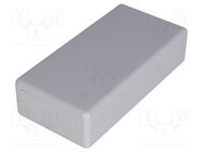 Enclosure: multipurpose; X: 50mm; Y: 100mm; Z: 25mm; polystyrene 