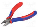 Pliers; side,cutting; 125mm; without chamfer KNIPEX