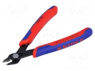 Pliers; side,cutting,precision; 125mm; without chamfer KNIPEX