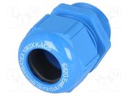 Cable gland; M25; 1.5; IP68; polyamide; blue LAPP