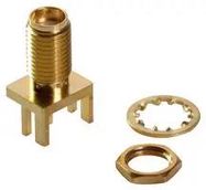 RF ADAPTER, MCX JACK-SMA JACK, 50 OHM