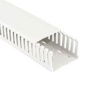 NARROW SLOT DUCT, PC/ABS, GRY, 37.5X25MM