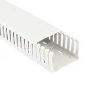 NARROW SLOT DUCT, PC/ABS, GRY, 50X50MM