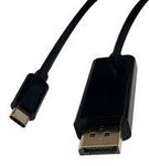USB 3.1 TYP C PLUG-DISPLAYPORT PLUG, 2M