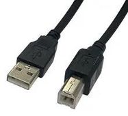 USB CABLE, 2.0 TYPE A PLUG-B PLUG, 2M