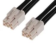CABLE ASSY, 6P WTB RCPT-RCPT, 5.9"