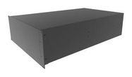 CABINET, RACK MOUNT, ALUMINIUM, BLACK