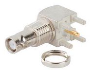 RF COAX CONN, R/A HD-BNC JACK, 50 OHM