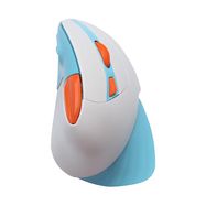 Wireless Vertical Mouse Dareu LM138G 2.4G 800-1600 DPI (blue-white), Dareu