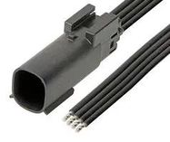 WTB CABLE, 4P MX150 PLUG-FREE END, 11.8"