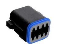 AUTOMOTIVE CONN, PLUG, 8POS, 13A, 250VDC