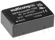 DC-DC CONVERTER, 2 O/P, 10W