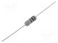 Resistor: wire-wound; THT; 300mΩ; 1W; ±5%; Ø3.5x10mm; 400ppm/°C ROYAL OHM