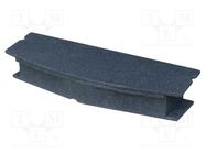 Car loudspeaker enclosure; MDF; black melange; textil; 250mm BASSER