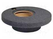 Car loudspeaker enclosure; MDF; grey melange; 250mm; 15l BASSER