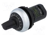 Potentiometer; 22mm; RMQ-Titan; -25÷70°C; Ø22.5mm; IP66; 10kΩ EATON ELECTRIC