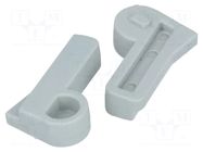 DIN rail mounting bracket; CARDMASTER FIBOX