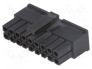 Connector: wire-board; plug; female; MF30; 3mm; PIN: 18; for cable Amphenol Communications Solutions