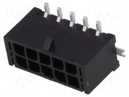 Connector: wire-board; socket; male; PIN: 10; MF30; vertical; SMT AMPHENOL COMMUNICATIONS SOLUTIONS