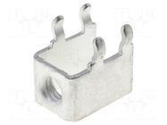 Terminal: screw terminal; screwless; THT,screw terminal; brass FIX&FASTEN
