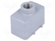 Enclosure: for HDC connectors; C-TYPE; size 57.27; Gland holes: 1 ILME