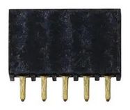 BTB CONN, RCPT, 5POS, 1ROW, 2.54MM
