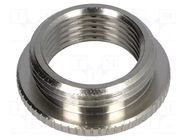 Reduction of threads for glands; Int.thread: M20; brass LAPP