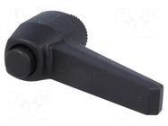 Lever; adjustable; Thread len: 10mm; Lever length: 50mm ELESA+GANTER