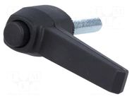 Lever; adjustable; Thread len: 25mm; Lever length: 50mm ELESA+GANTER