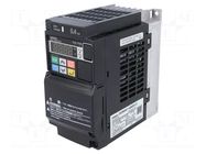 Vector inverter; Max motor power: 0.4/0.55kW; 200÷240VAC; IN: 10 OMRON