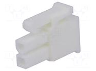 Connector: wire-wire/PCB; plug; female; PIN: 2; Mini-Fit Jr; 600V MOLEX