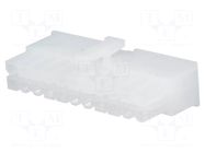 Connector: wire-wire/PCB; plug; female; PIN: 22; Mini-Fit Jr; 600V MOLEX