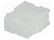Connector: wire-wire; plug; male; PIN: 8; Mini-Fit Jr; crimped; 2x4 MOLEX