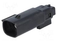 Connector: automotive; plug; male; MX150L; for cable; PIN: 2; IP67 MOLEX