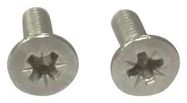 SCREW, FLAT/CSK HEAD POZIDRIV, M4, 16MM