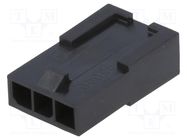 Connector: wire-wire; plug; male; Micro-Fit 3.0; 3mm; PIN: 3; 5A MOLEX