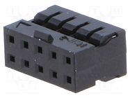 Plug; wire-wire/PCB; female; Milli-Grid; 2mm; PIN: 10; w/o contacts MOLEX