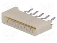 Connector: FFC/FPC; straight; PIN: 10; Non-ZIF; THT; Easy-On; 50V 