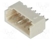 Connector: wire-board; socket; male; PicoBlade™; 1.25mm; PIN: 5; THT MOLEX