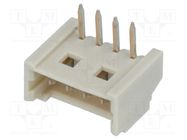 Socket; wire-board; male; PicoBlade™; 1.25mm; PIN: 4; THT; 1A; tinned MOLEX