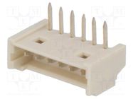 Connector: wire-board; socket; male; PicoBlade™; 1.25mm; PIN: 6; THT MOLEX