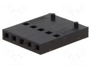 Connector: wire-board; plug; female; C-Grid III; 2.54mm; PIN: 5 MOLEX