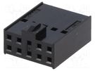 Plug; wire-board; female; C-Grid III; 2.54mm; PIN: 10; w/o contacts MOLEX