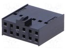 Plug; wire-board; female; C-Grid III; 2.54mm; PIN: 12; w/o contacts MOLEX