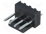 Connector: wire-board; socket; male; KK 254; 2.54mm; PIN: 4; THT 