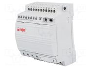 Programmable relay; OUT 1: 250VAC/10A; IN: 8; Analog in: 2; OUT: 4 RELPOL