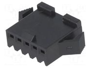 Connector: wire-wire; plug; female; PIN: 5; NPP; for cable; 2.5mm NINIGI